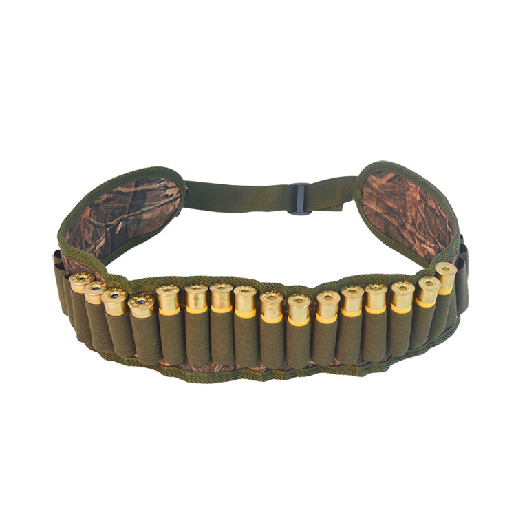 Cross-border best-selling outdoor button-up belt, 30-hole outer belt, tactical shooting camouflage multi-functional HuntingBelt