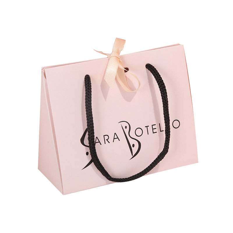 Pink and white CARA BOTELLO Palavi brand handbag, ribbon woven handle, men's briefcase, leather small backpack, casual crossbody Application Scenario