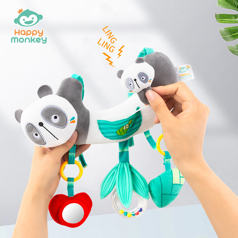 Happymonkery Baby lathe hanging bell, baby safety seat, stroller hanging piece, baby toy manufacturer details Picture