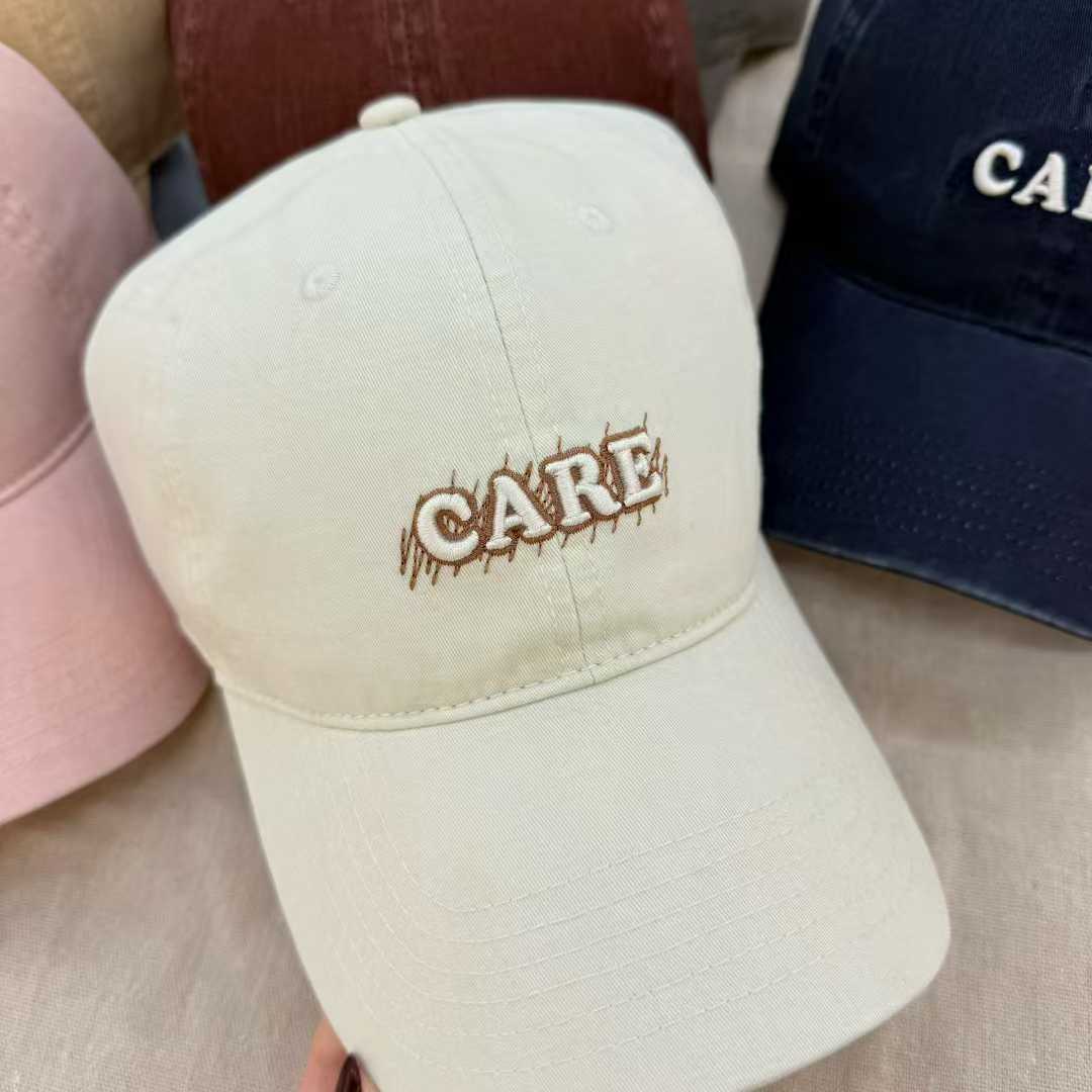 American retro washed cap, cement grey versatile curved brim baseball cap, Korean-style sun protection cap for children, trendy baseball cap for men Specification image