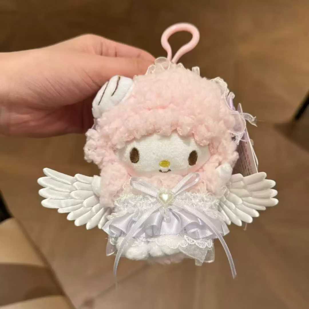 甜美少女心必爱诺小羊包包公仔挂件三丽鸥Piano毛绒玩具公仔挂件