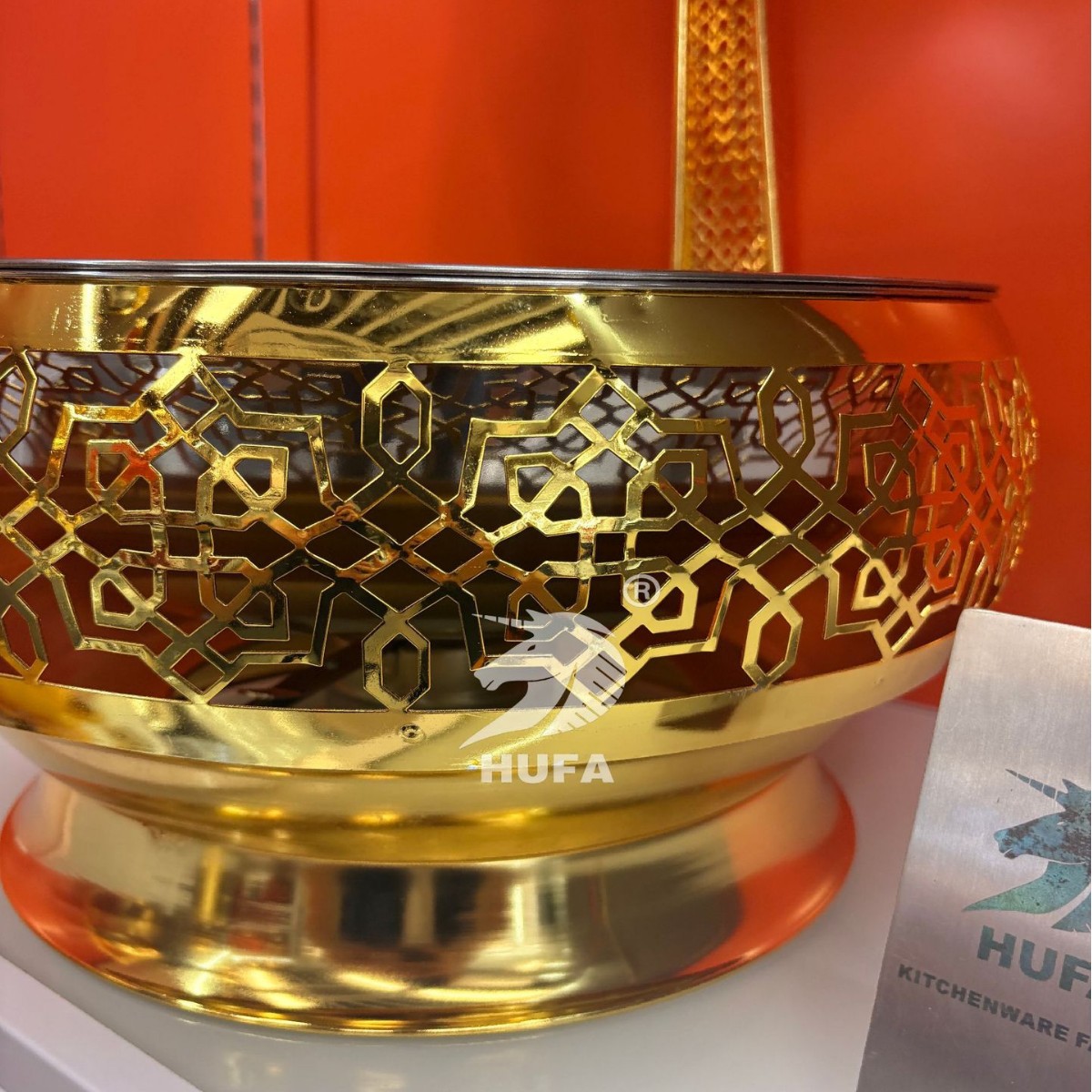 Cross-border best-selling luxury hanging lid stainless steel buffet stove, hotel and restaurant hook meal stove, alcohol stove, and Buffay stove Application Scenario