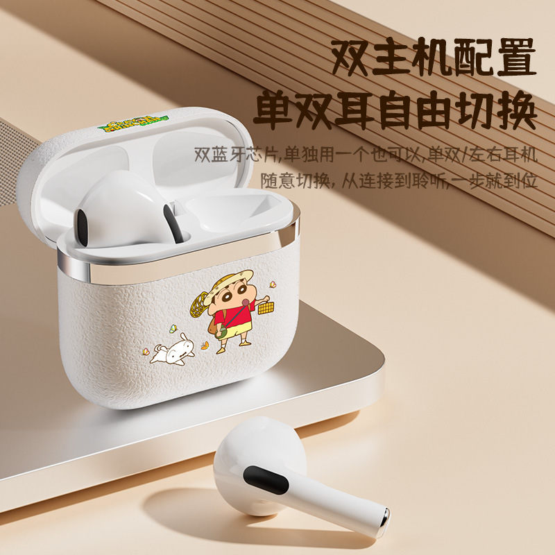 Crayon Shin-chan D4 wireless Bluetooth headphones for gaming, listening to music, noise-cancelling, cute and good-looking student in-ear headphones Specification image