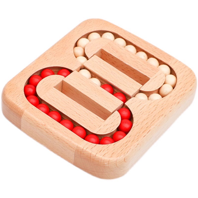 Elderly people kill time when they are bored. Elderly toys, educational and stress-relieving gadgets, Lu Ban Lock, flat ball bearings, anti-dementia