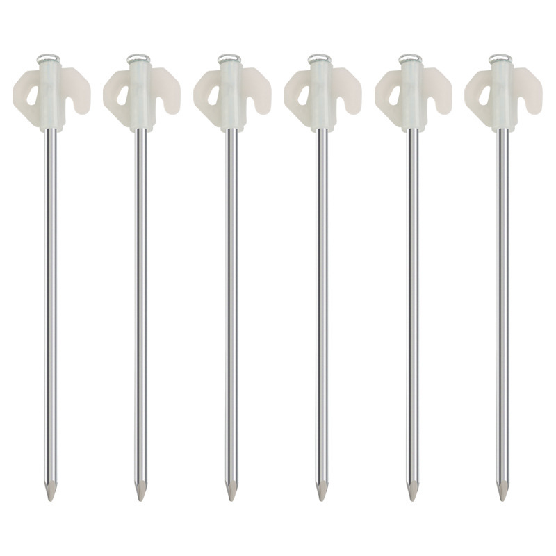Wholesale of camping tent canopy accessories, ground nails, outdoor camping luminous reinforcing fluorescent nails, multi-purpose Item Picture