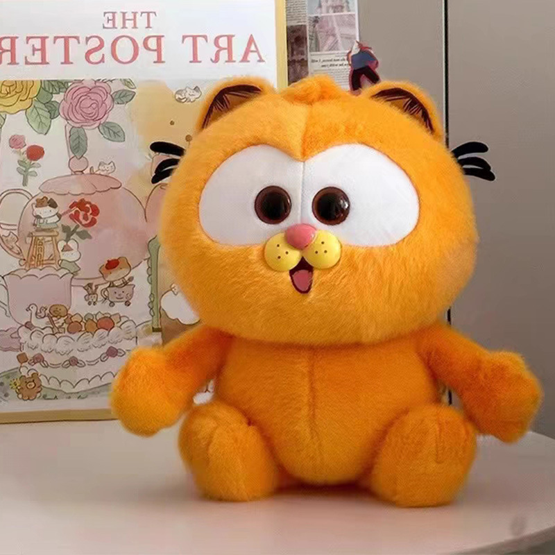 Wholesale of genuine Garfield Cat plush toys, large-sized sitting orange cat dolls, girls' stuffed dolls and machine-grabbing dolls Specification image