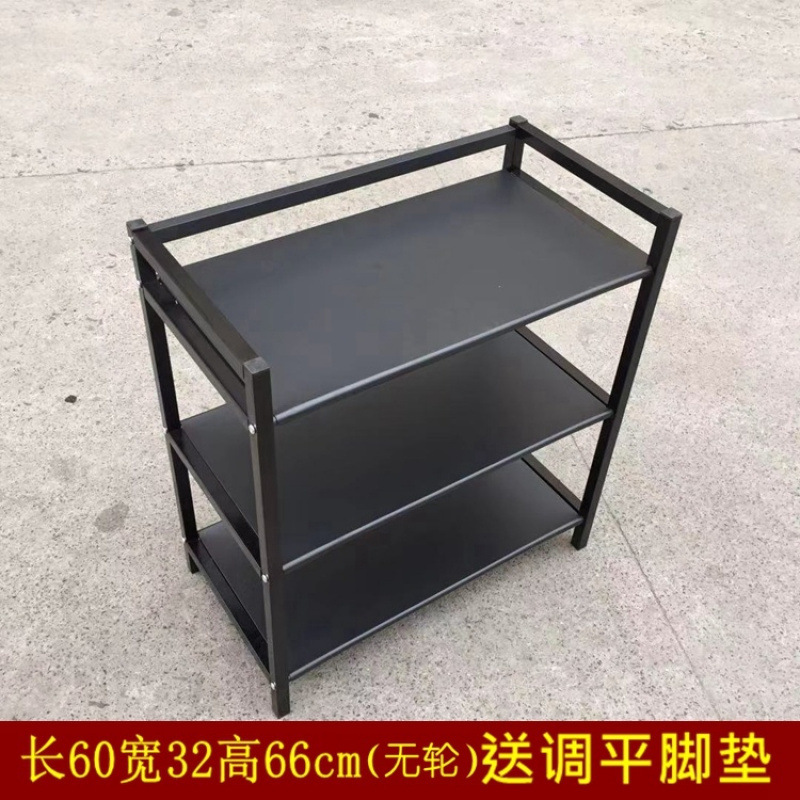 火锅店菜架多层放蔬菜架子铁艺串串香烤肉三层餐厅收纳置物架商用