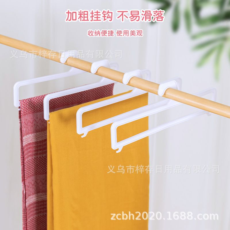 Manufacturer wholesale towel racks, plastic tie towel storage racks, scarf store towel, silk scarf, hat display rings details Picture