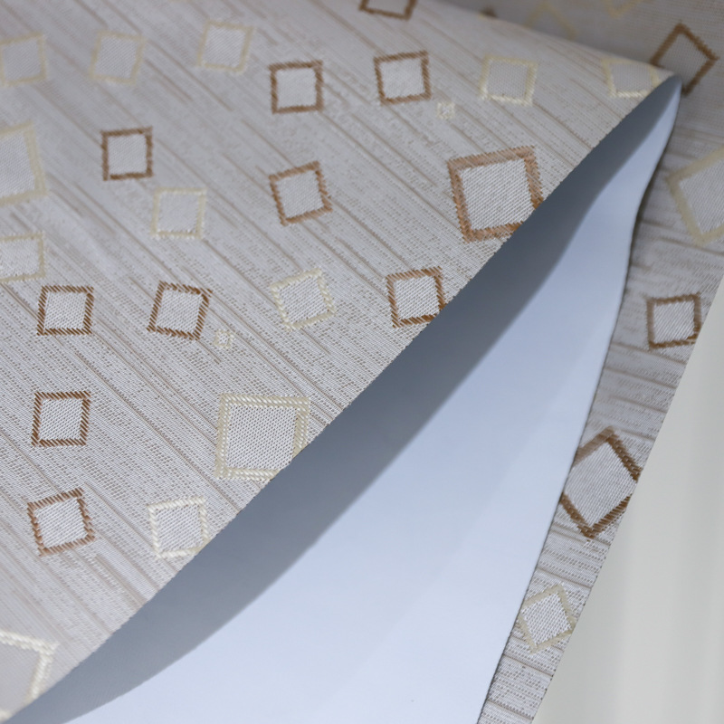 Foreign trade Nordic blackout jacquard thickened full blackout roller blinds, adjustable curtains for dining rooms, living rooms, studies and offices Application Scenario