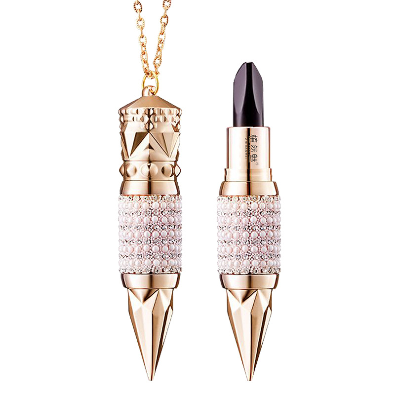 植然魅一支三色雾面口红 保湿滋润哑光不易掉色女王权杖三色口红细节图