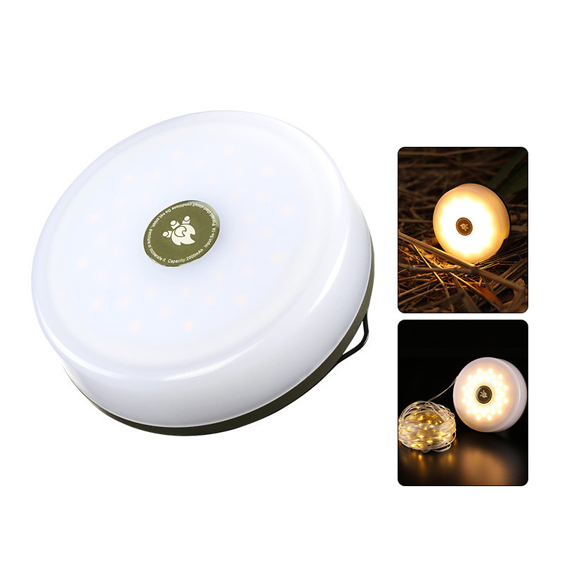 新款户外露营灯帐篷卷尺LED灯串挂灯照明灯具营地灯氛围灯野营灯