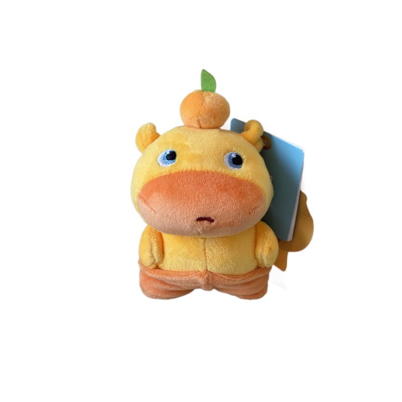 Genuine and in-stock Duai Capybara Lulu plush toys, funny schoolbags, hanging decorations, keychains, dolls and gifts Item Picture