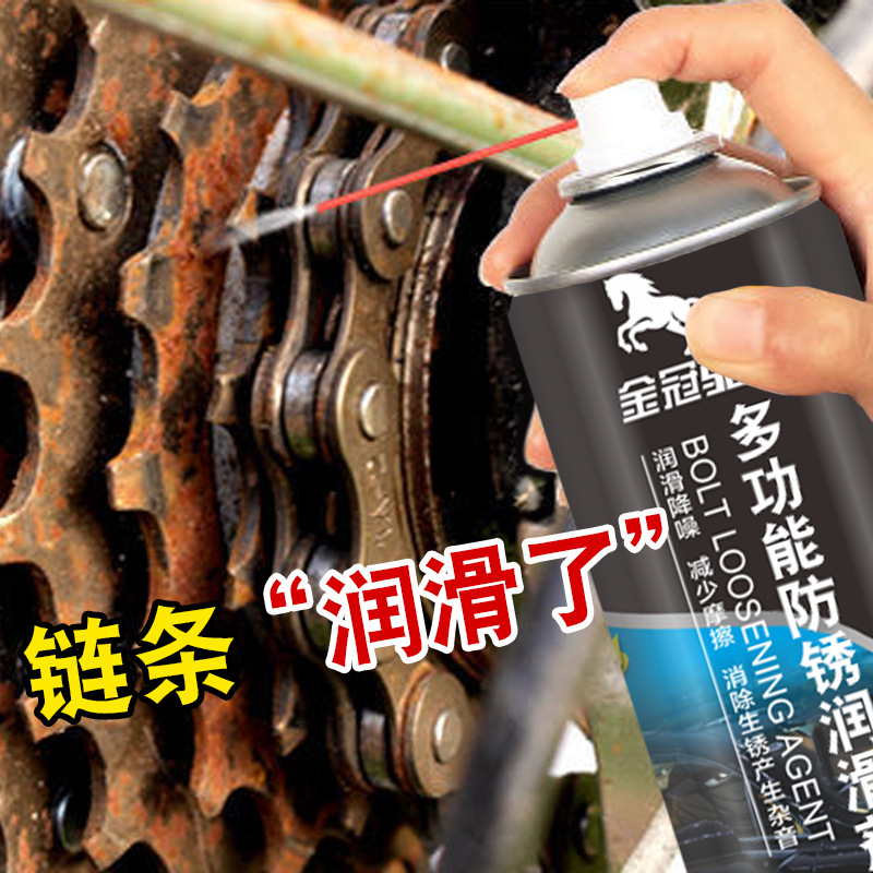 Manufacturer's bolt loosening agent, anti-rust lubricating oil spray, bicycle door lock anti-rust oil, metal rust remover details Picture