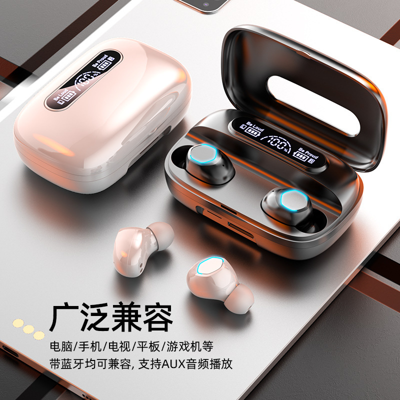 Cross-border bestseller ear-clip Bluetooth headphones, non-in-ear sports mini wireless headphones, private mold in stock in Huaqiangbei