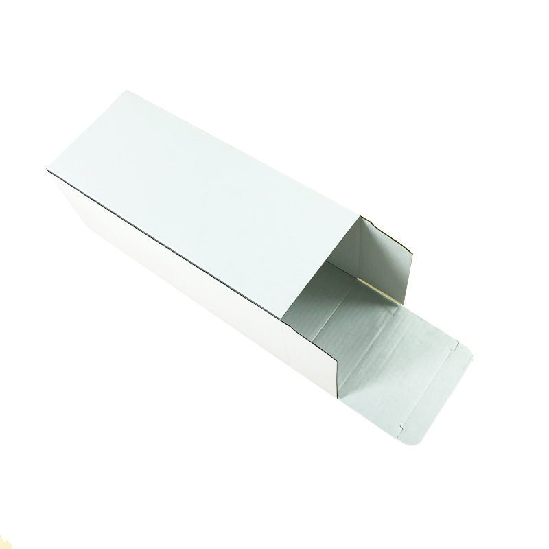 White box in stock, three-layer white corrugated box, universal white hardware packaging corrugated paper box, e-commerce packaging box, printable Item Picture