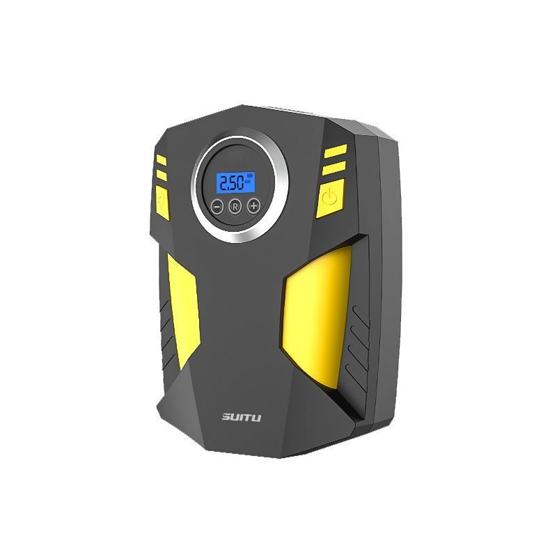 Vehicle-mounted air pump, portable car electric tire, high-power 12v air filling pump, air pump cylinder