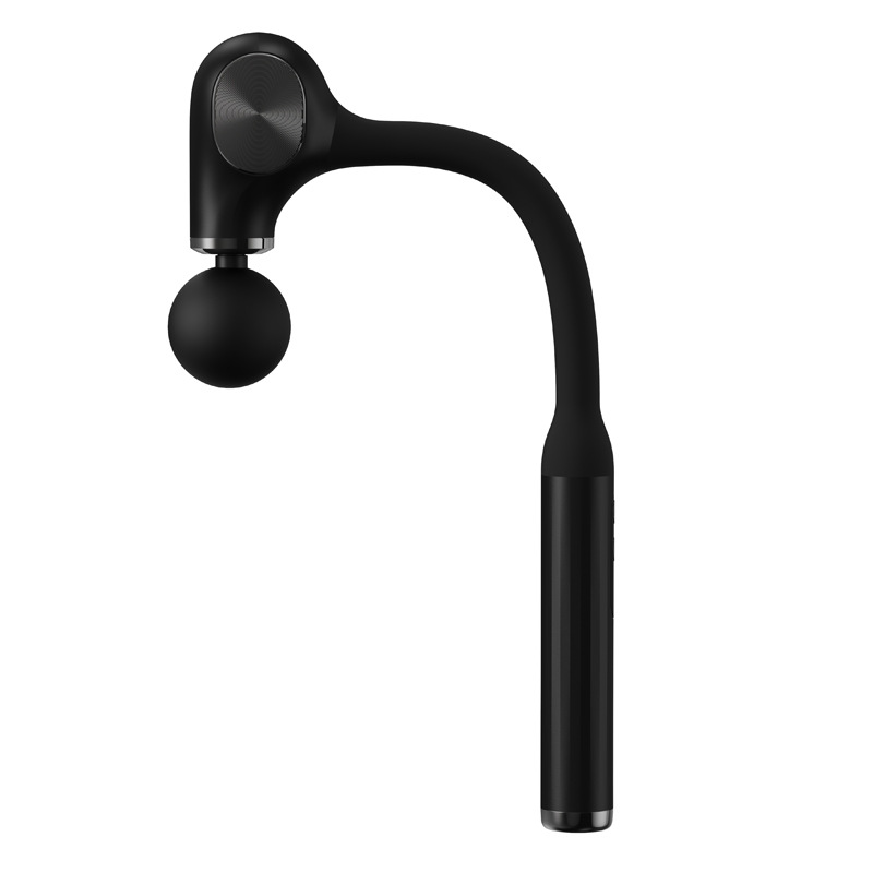 Professional long-handled fascia gun, a handheld full-body tapping relaxation massage tool, electric elbow multi-functional fascia gun Item Picture