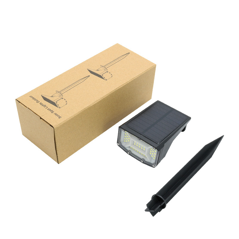 Outdoor solar wall lamps, ground plug lawn lamps, sensor smart home high-definition night vision remote lighting lamps details Picture