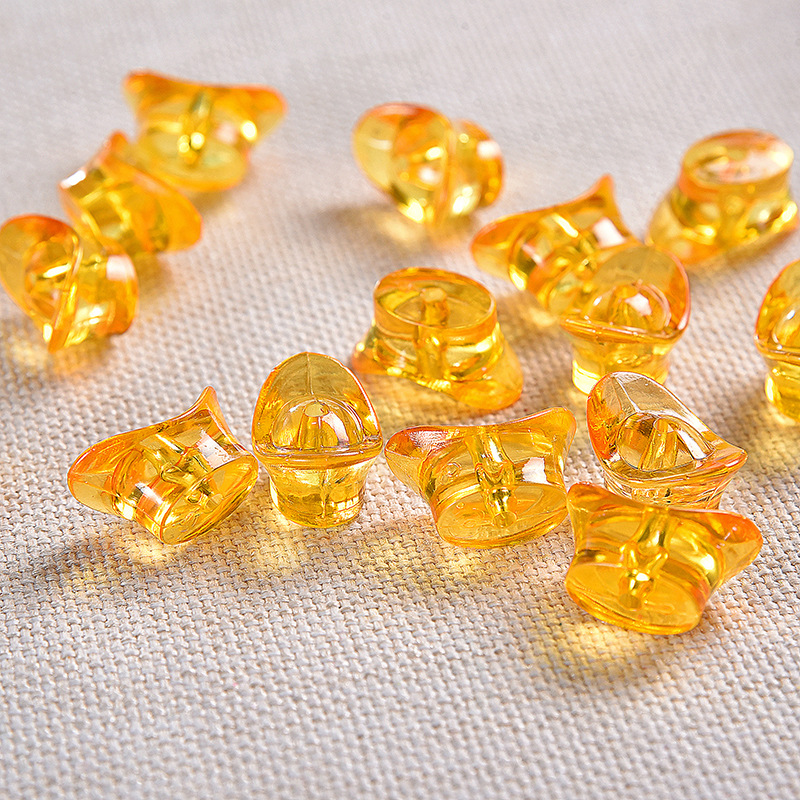 diy handcrafted beaded jewelry accessory materials, acrylic beads, loose beads, ingots, money tree materials wholesale details Picture