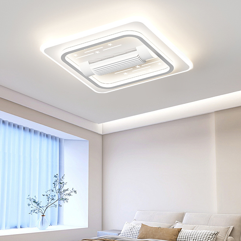 Zhongshan lámpara lámpara de ventilador invisible sin hojas lámpara de sala de estar de espectro completo protector ocular lámpara silenciosa led dormitorio techo Application Scenario