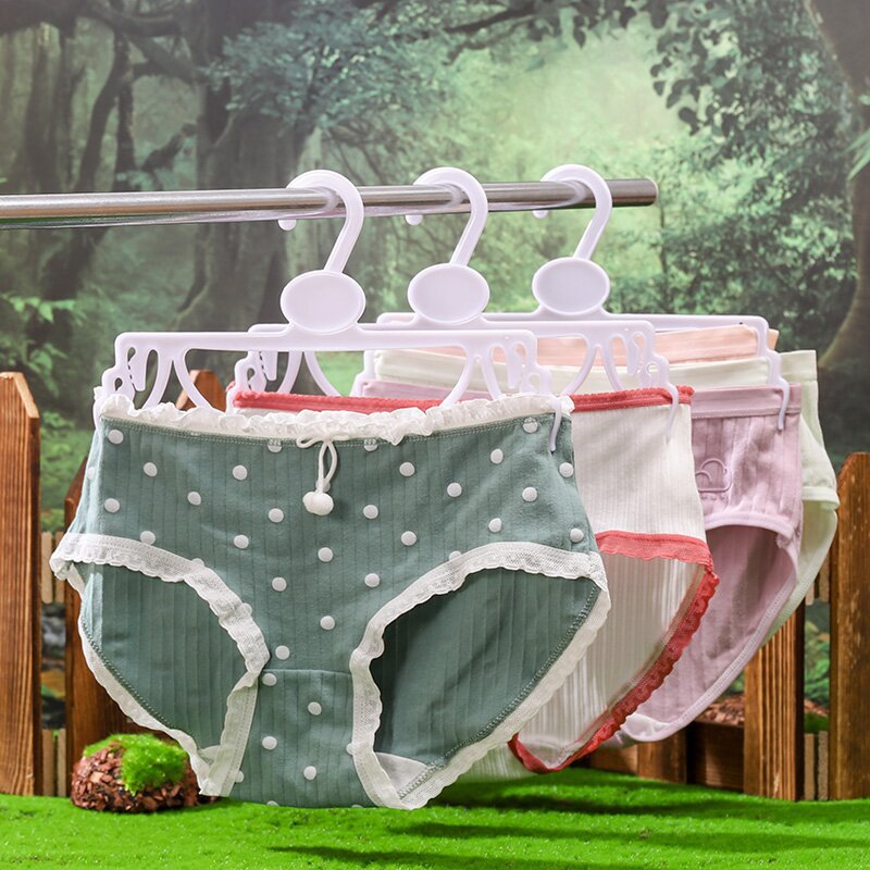 Underwear, halter tops, vests, bags, ties, plastic clothes hangers, household multi-functional multi-layer inner clothes hangers details Picture