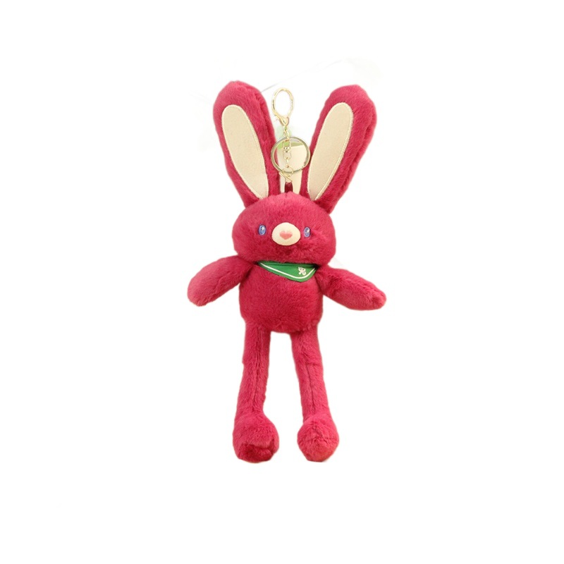 Wholesale of Douyin's same style pull-up rabbit plush toys, Pull-up rabbits, Pull-up rabbits keychains, pendants, accessories and dolls Application Scenario