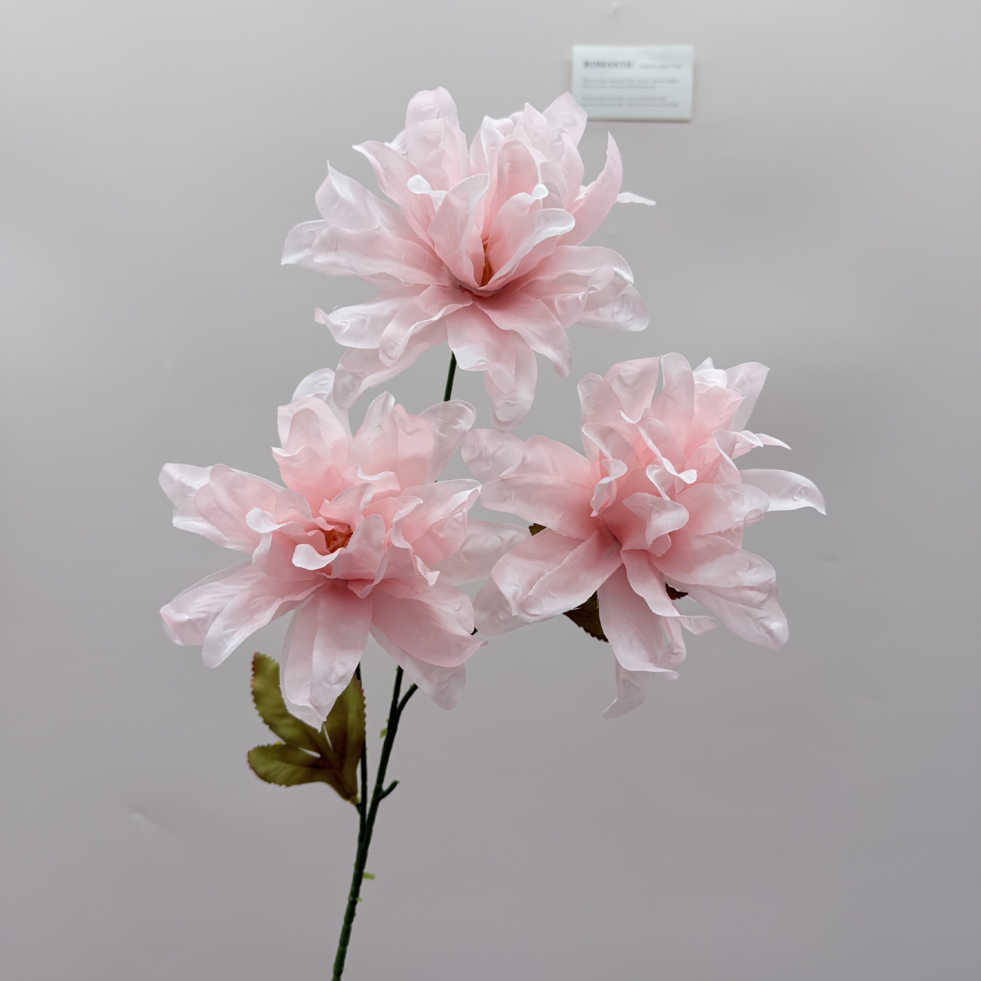 3头紫兰花婚庆仿真花婚礼堂布置装修路引花地排花仿真花场景布置细节图