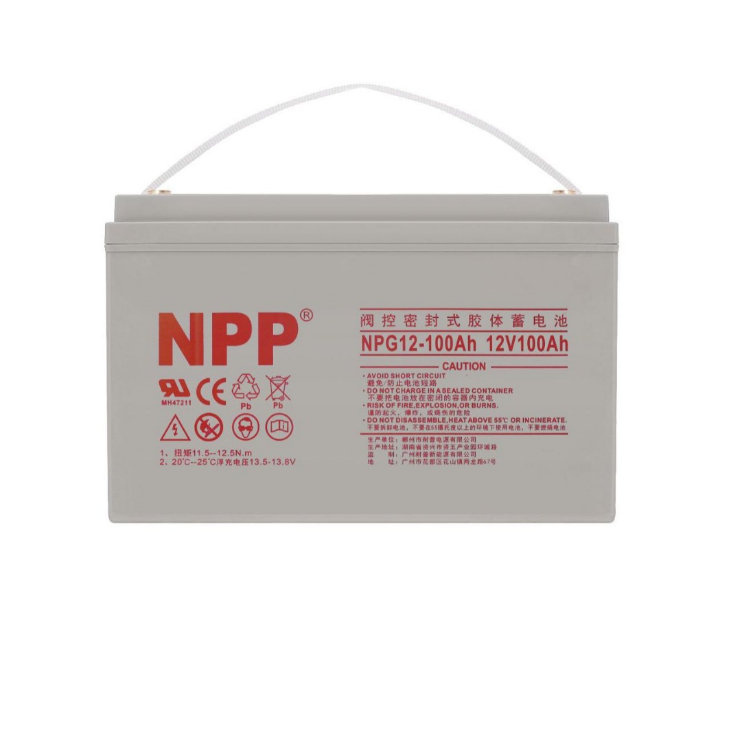 NPP battery 100AH gel battery solar cell UPS battery energy storage maintenance-free battery Item Picture