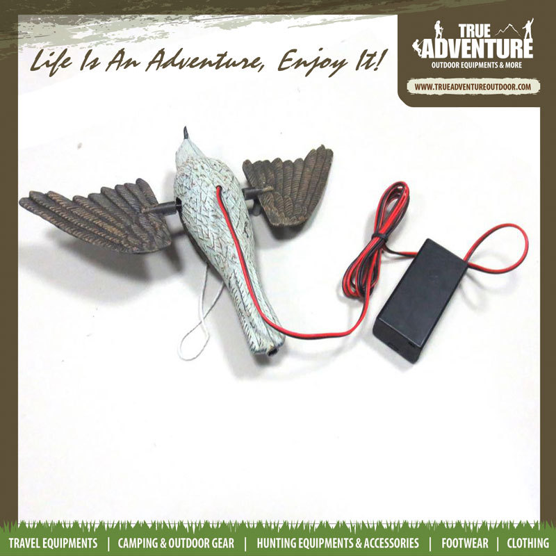 Cross-border best-selling electric bird, Amazon outdoor realistic feather simulation bird, outdoor bait bird engine electric bird Application Scenario