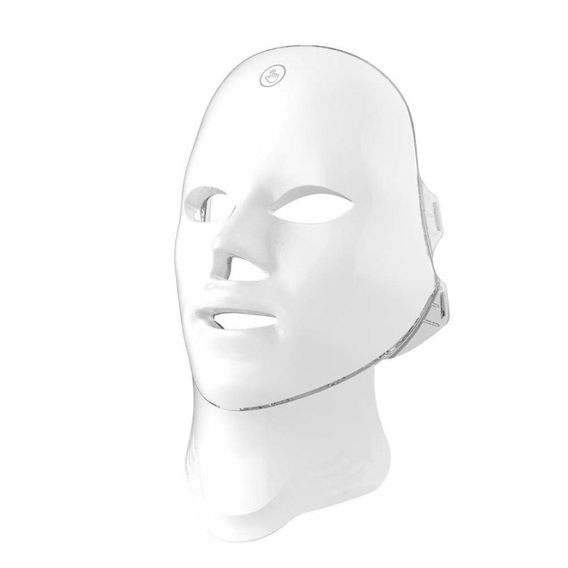 shanilak Cross-border best-selling rechargeable touch color light Mask Device, LED seven-color beauty mask, spectrometer beauty device Specification image