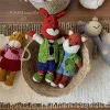 Lulu kitty Hello kiity crochet dolls, cartoon animal dolls, hand-crochet gifts, creative dolls Application Scenario