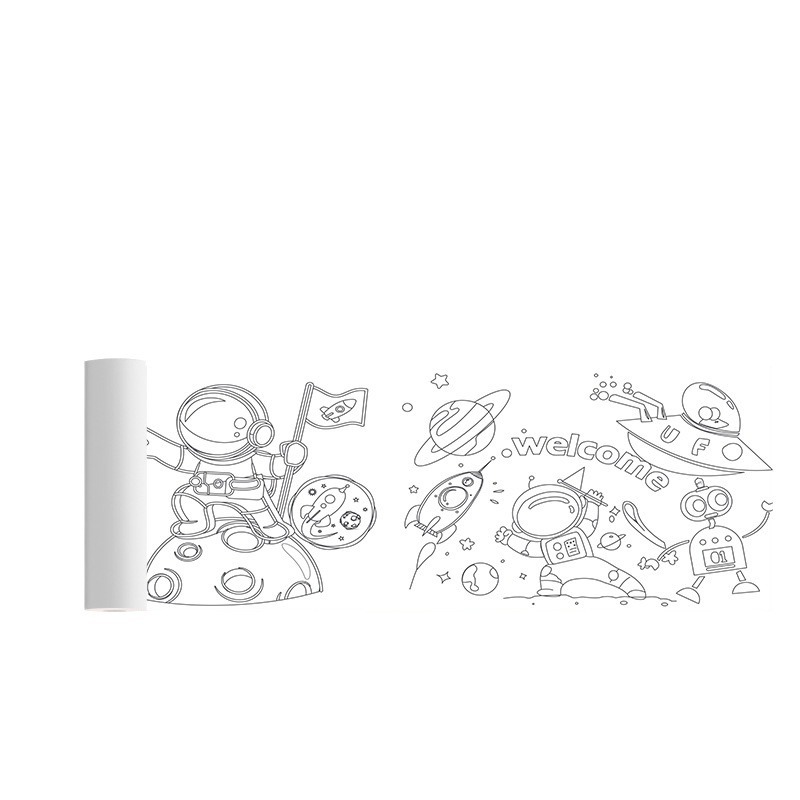 刮刮卡/宣纸/涂色书/水彩纸白底实物图