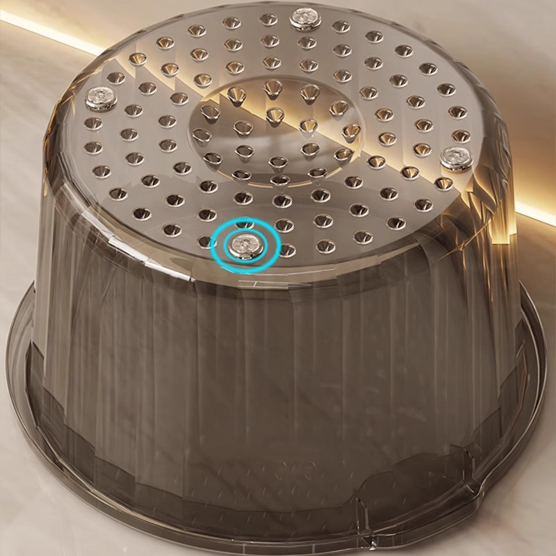 Integrated household large-sized plastic laundry basin with foot wash bucket, baby student dormitory washbasin, deepened Application Scenario