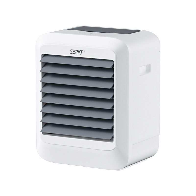 Shengpa outdoor tent camping portable DC12V 110V solar charging household air cooler fan cooler Item Picture