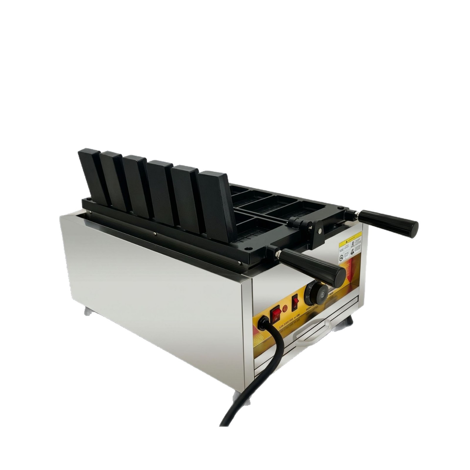 Ice cream line-shaped waffle machine, egg pancake machine, Indian flying pancake machine, egg roll machine Item Picture