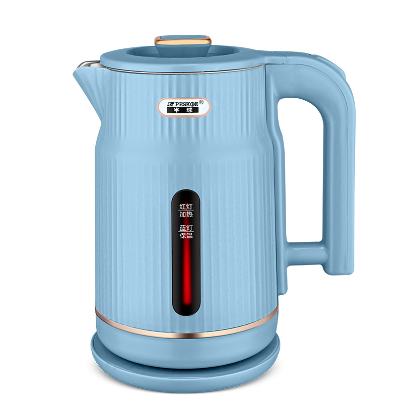 Positive hemisphere 3-liter electric kettle, food-grade stainless steel electric kettle, hotel quick kettle, all-in-one kettle for boiling water and keeping warm Item Picture