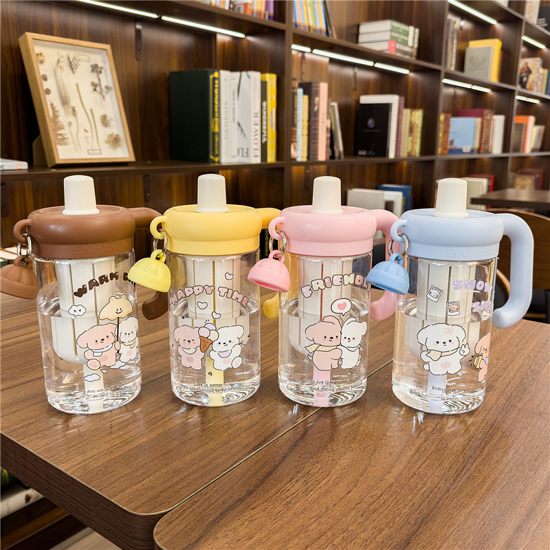 可爱卡通图案水杯儿童保温杯便携防漏杯 Specification image