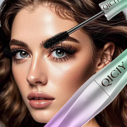 【 Cross-border Exclusive 】QICIY4D Silk Eyelash Lengthening, Waterproof, sweat-proof and Non-smudging Mascara wholesale details Picture