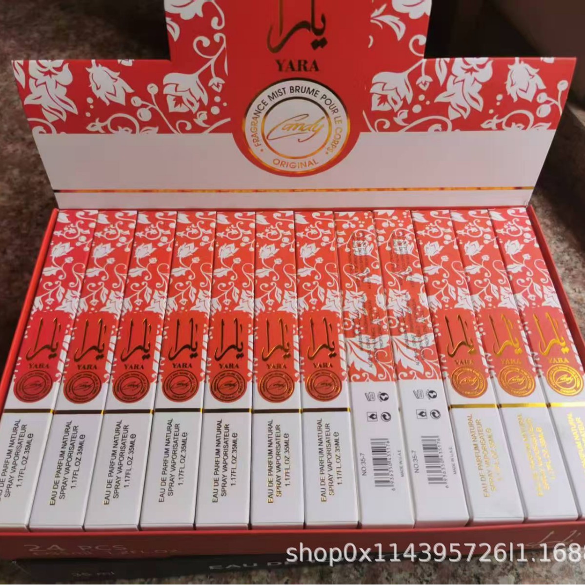 В настоящее время производится продукция аромата 35ml из пробирки changyara на ближнем востоке details Picture
