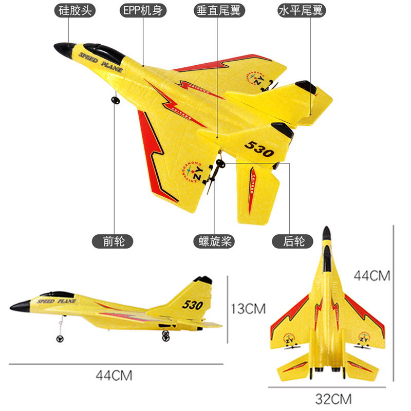 Remote control aircraft mig-530 Foam toy fighter jet aircraft Remote control glider aircraft factory supply consignment 0 Application Scenario