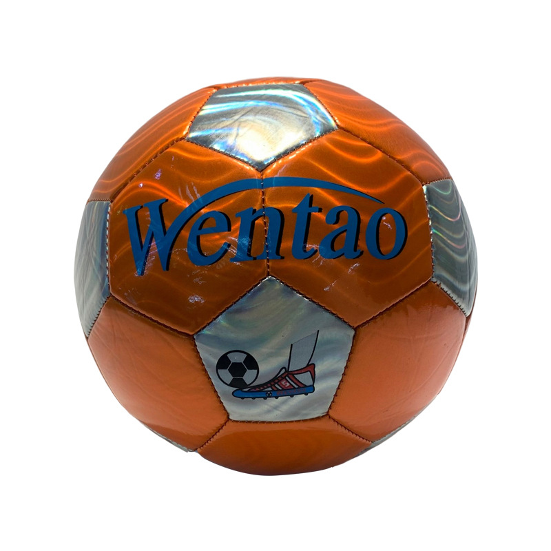 Laser football machine sewing No. 4 youth outdoor sports training No. 5 football in stock adult training football Specification image
