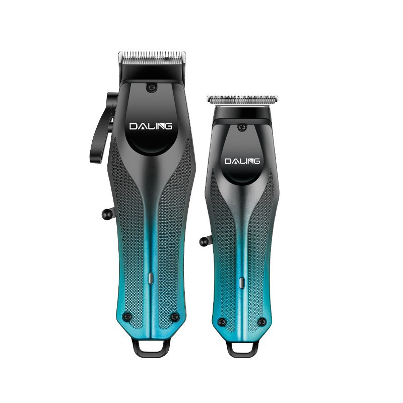 DALING 9315 Hair Clipper Set, gradient body, USB charging port, electric pusher, Professional hair clipper Application Scenario