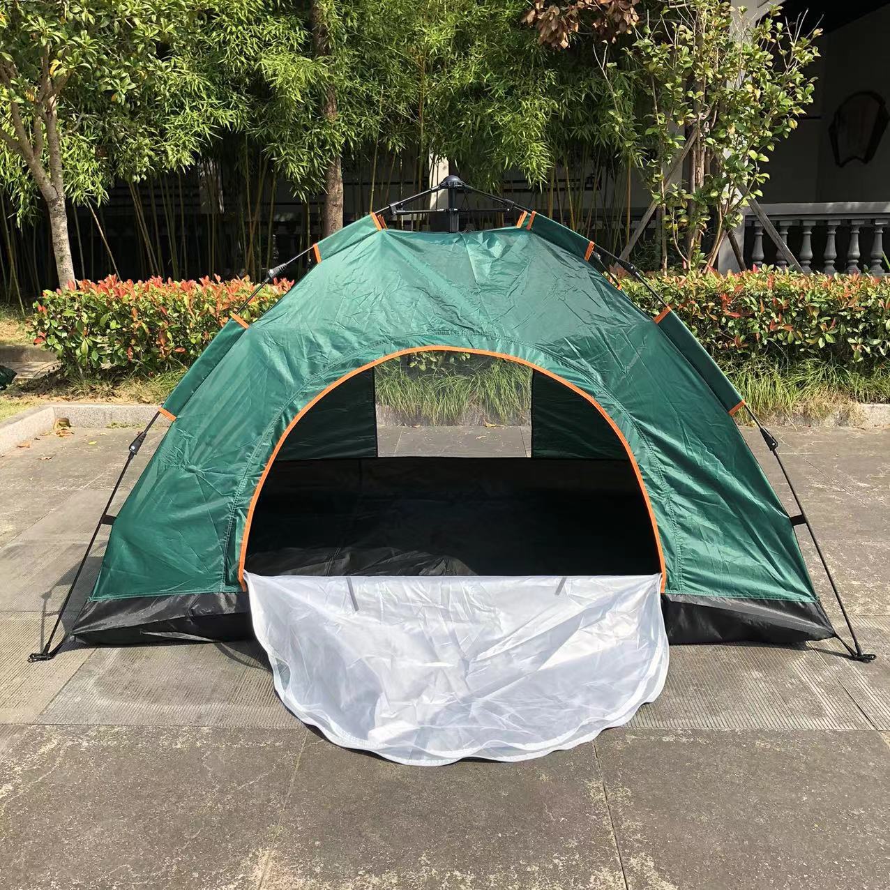 户外帐篷全自动速开便携式单双人野外露营防雨批发车顶便携遮阳产品图