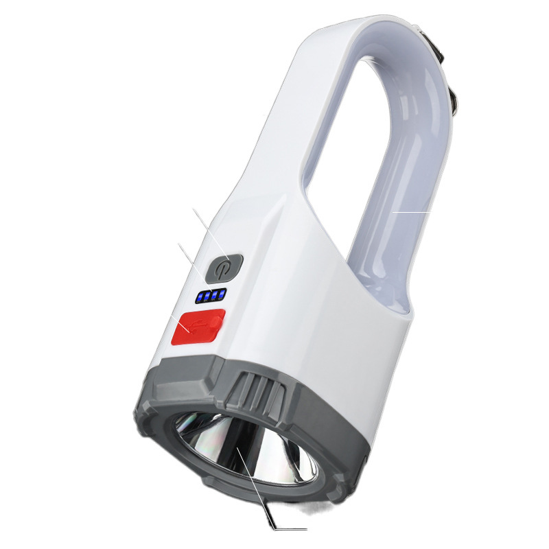 1号干电池手电筒/手电筒/手提灯探照灯/g40/小手电筒白底实物图