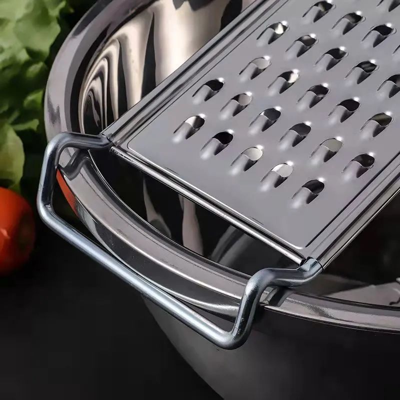 Kitchen multi-functional vegetable slicer, grater, radish and potato shreds, scraper and grater, vegetable utensil, household shreder Specification image