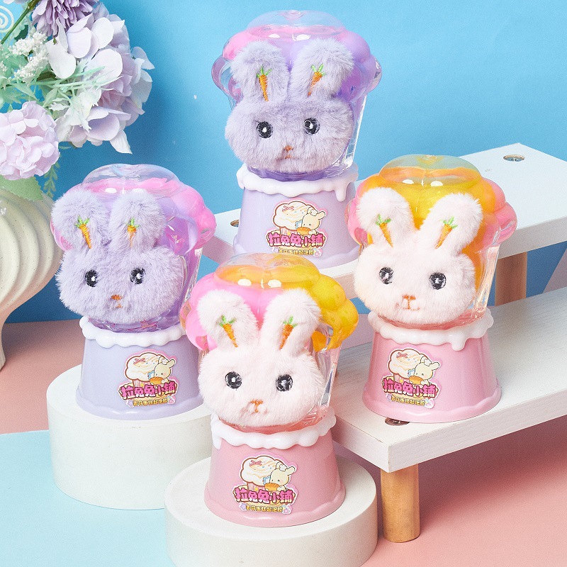 拉免免小铺起泡胶儿童安全不粘手史莱姆水晶泥捏捏乐发泄玩批发