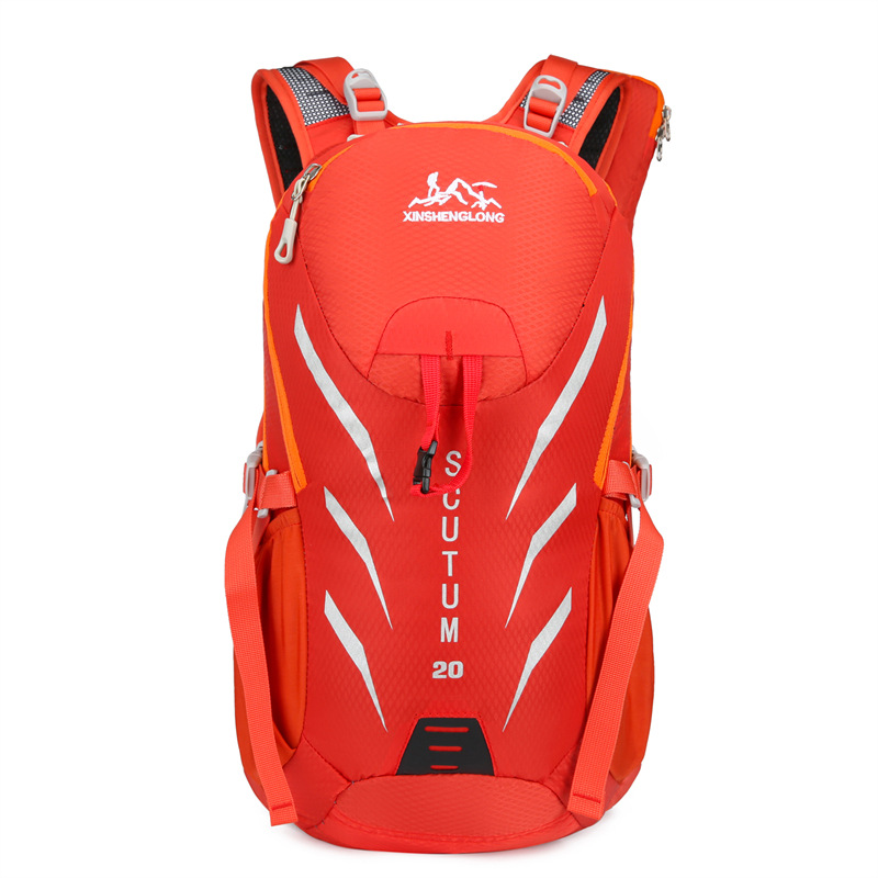 20L outdoor cycling backpack, men's and women's shoulder hiking bag, travel bag, bicycle bag, suspended carrying water bag Item Picture