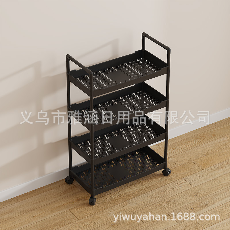 货架/居家收纳用品/置物架/餐具/置物架小推车产品图