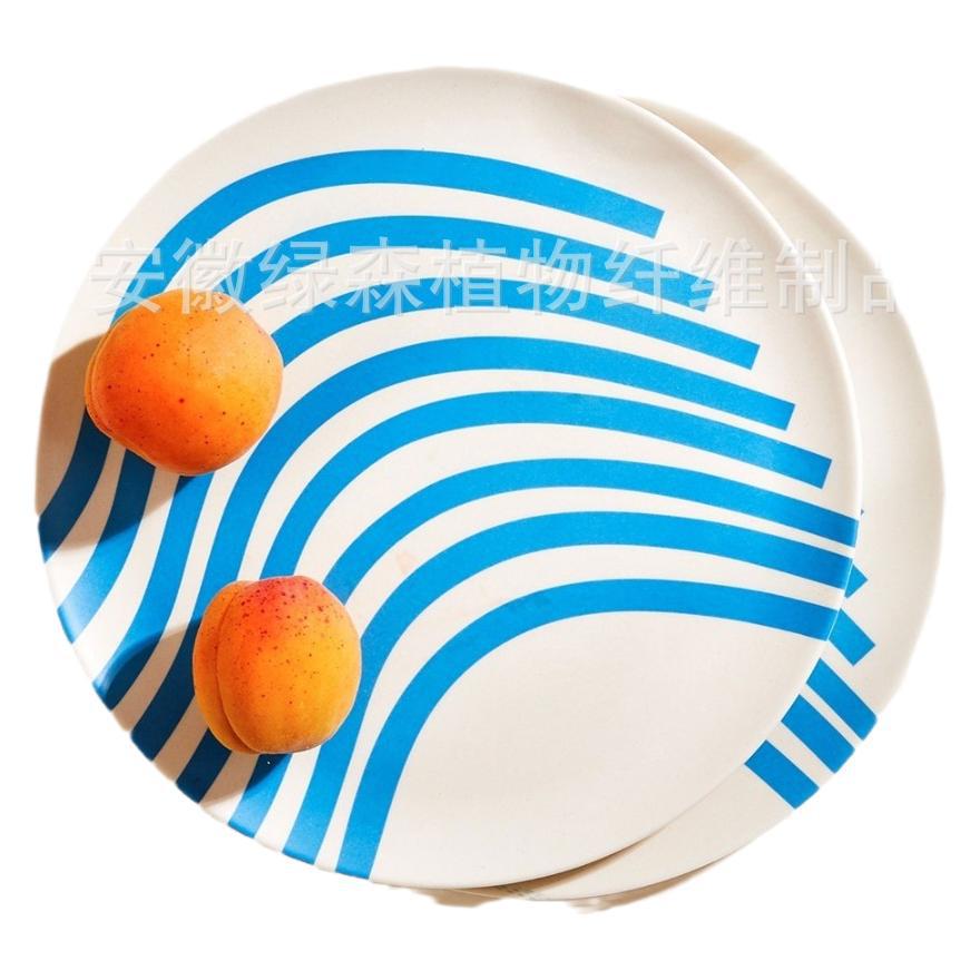 盘子/海鲜盘/陶瓷盘/西式餐盘/餐盘盘子白底实物图