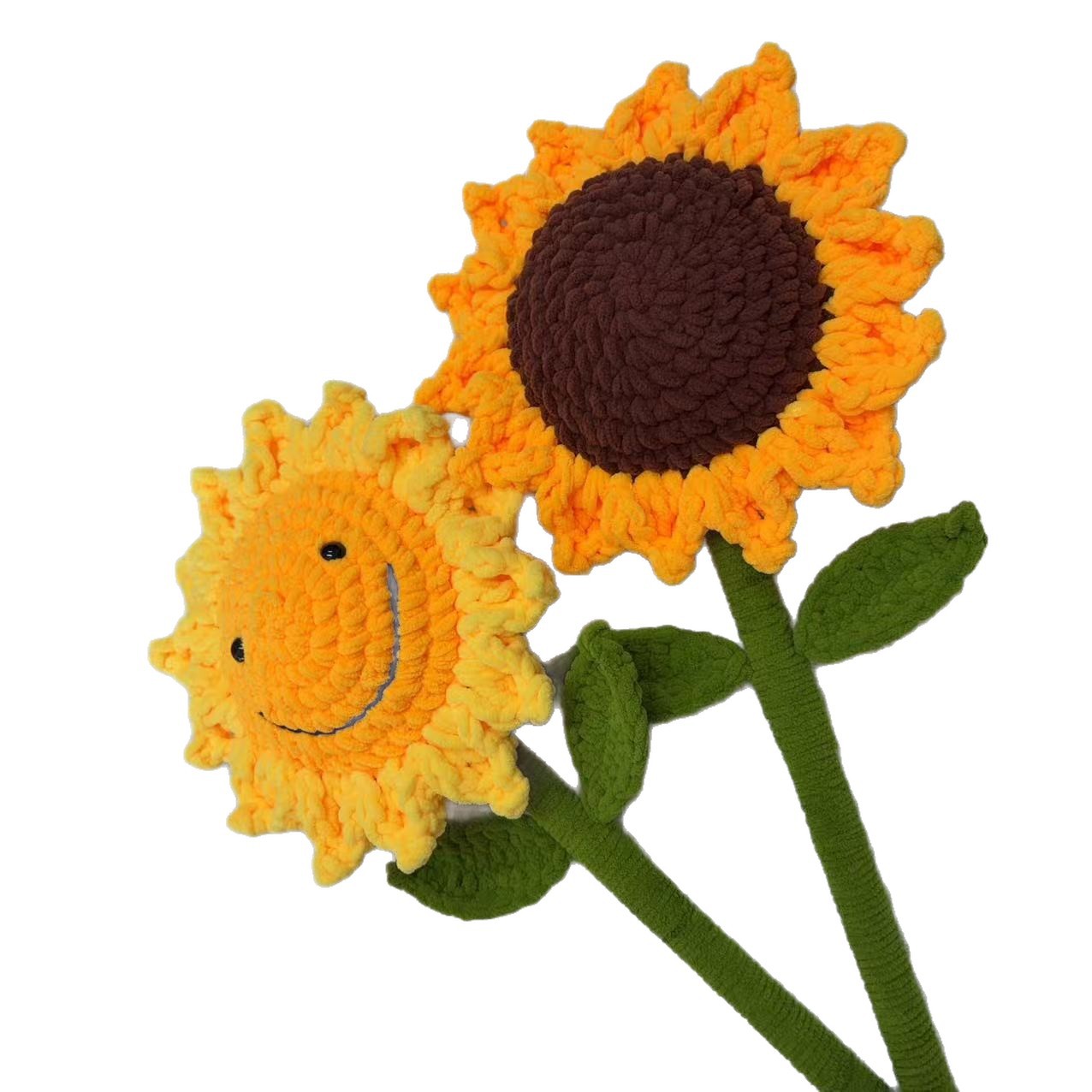 وفي اليوم نفسه، تُصنع اشعة الزهور الشمسية في شكل منسوج يدوي من عباد الشمس Item Picture
